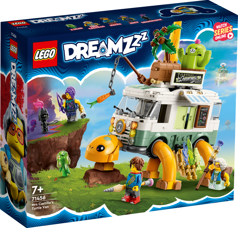 # 71456 LEGO® DREAMZzz™ Castillo kundzes bruņurupuču busiņš , 7+ gadi, 2023 gada modelis