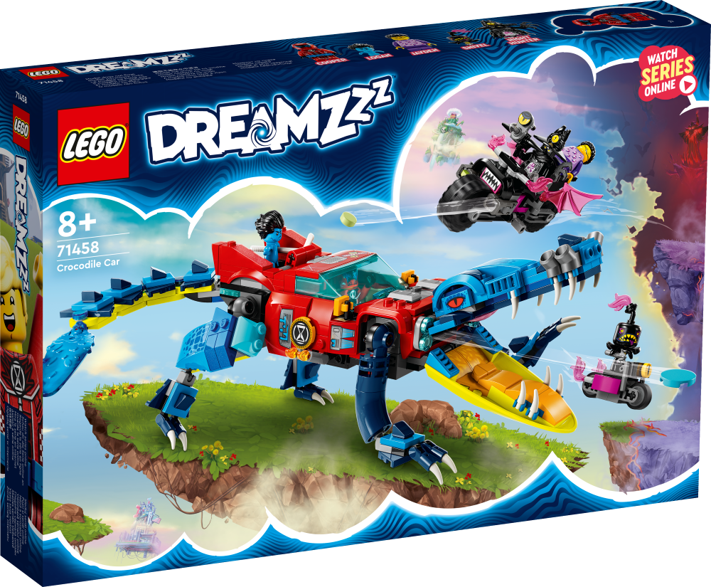 71458 LEGO® DREAMZzz™Автомобиль-крокодил, 8+ лет, модель 2023 года