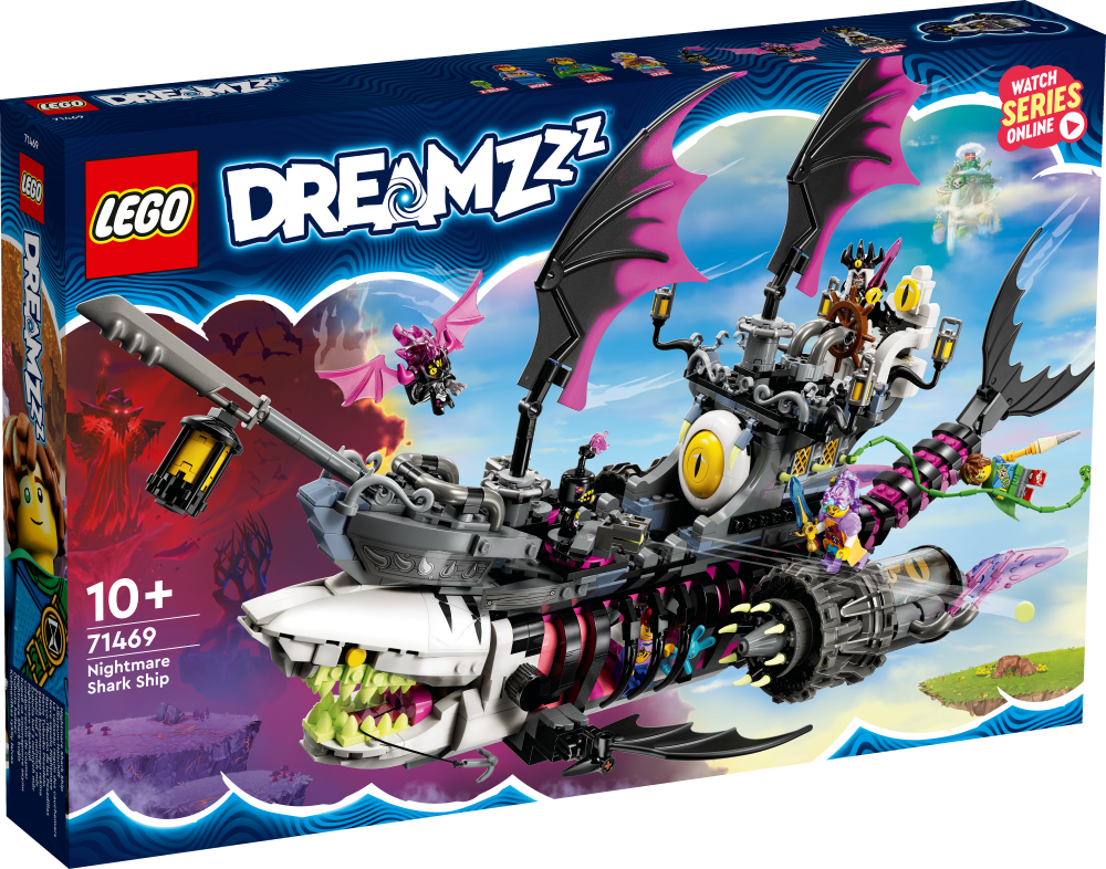 71469 LEGO® DREAMZzz™ Nightmare Shark kuģis, 10+ gadi, 2023 gada modelis
