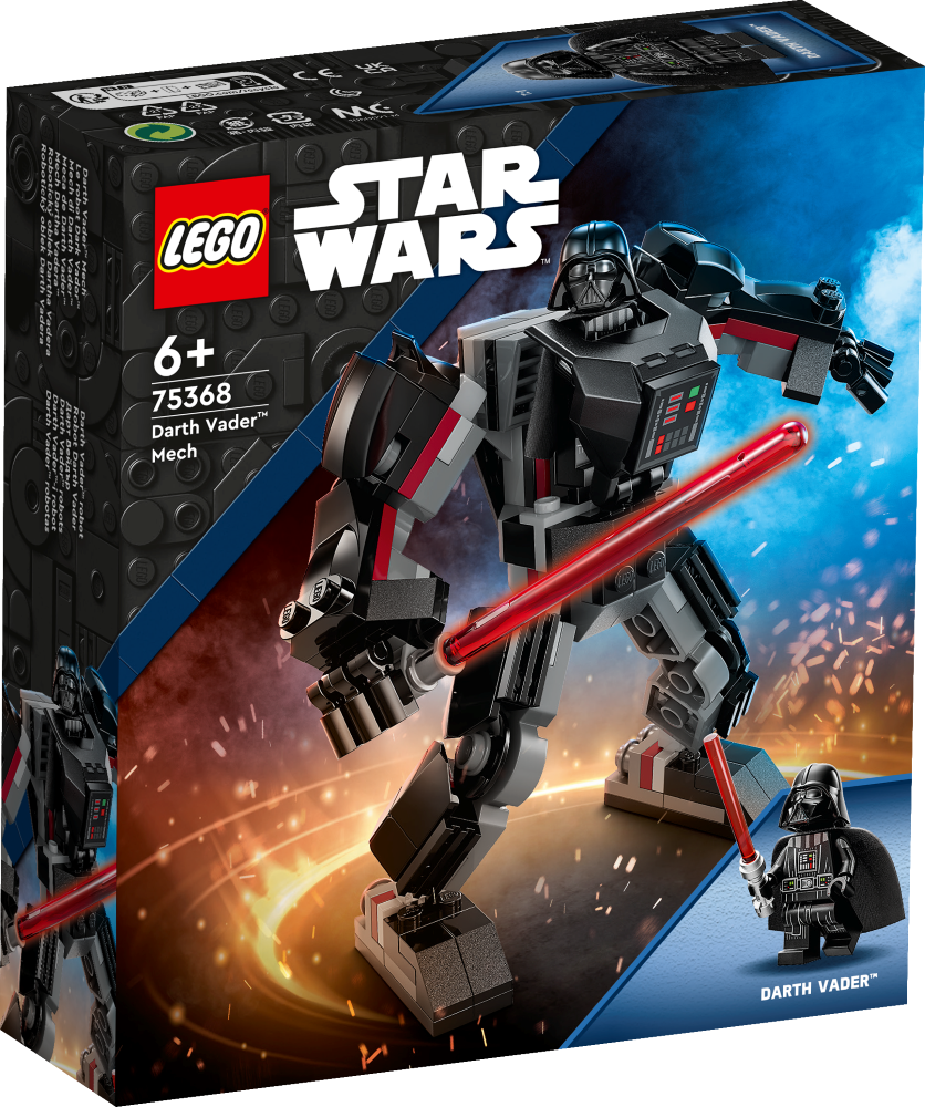 75368 LEGO® Star Wars™ Робот Дарт Вейдер, 6+ лет, модель 2023 года