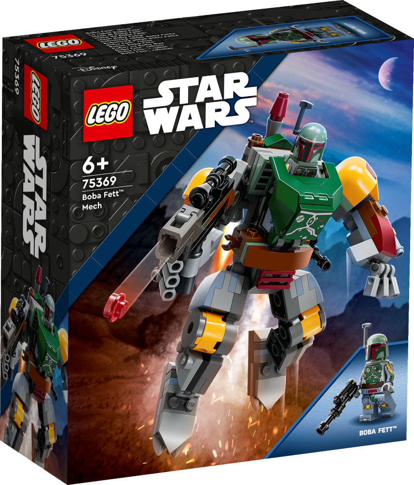 75369 LEGO® Star Wars™ Робот Боба Фетт, 6+ лет, модель 2023 года