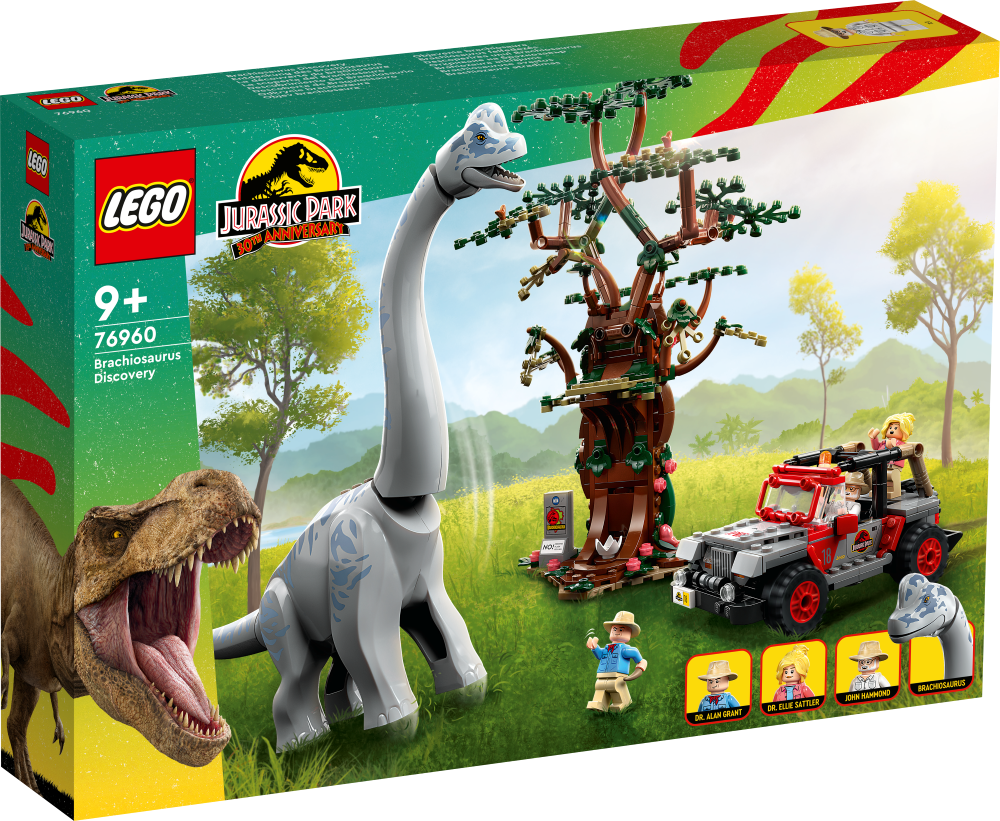 76960 LEGO® Jurassic World Brahiozaura atklājums, 9+ лет, модель 2023 года