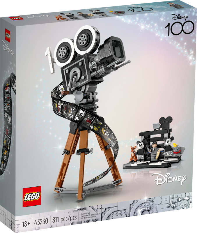 43230 LEGO® Disney Kamera — veltījums Voltam Disnejam, 18+ gadi, 2023. gada modelis