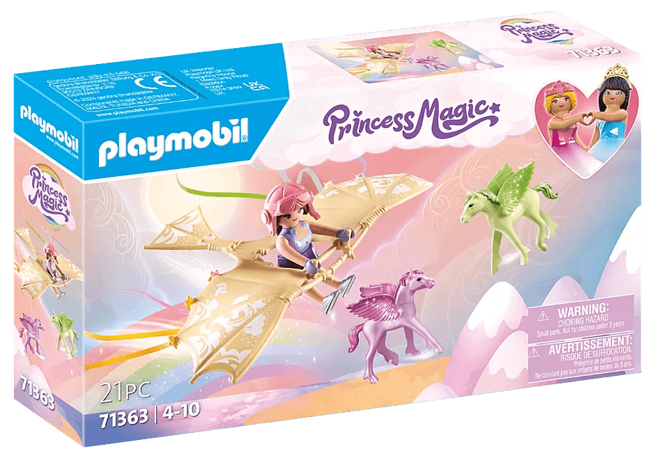 71363 PLAYMOBIL® Princess Magic Прогулка с жеребятами-пегасами в облаках, от 4-10 лет.