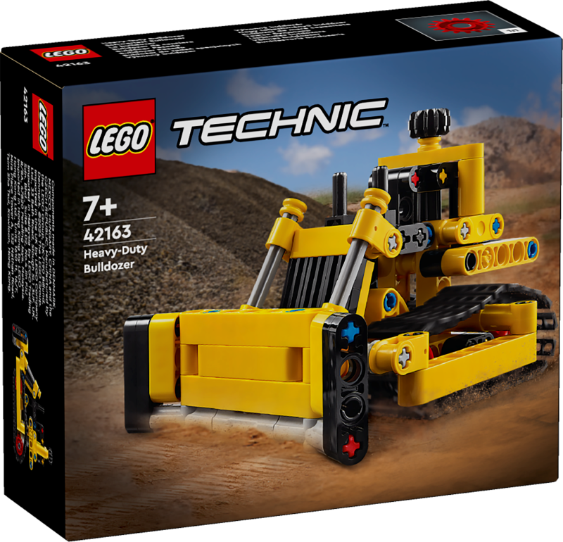 42163 LEGO® Technic Lieljaudas buldozers, 7+ gadi, 2024. gada modelis