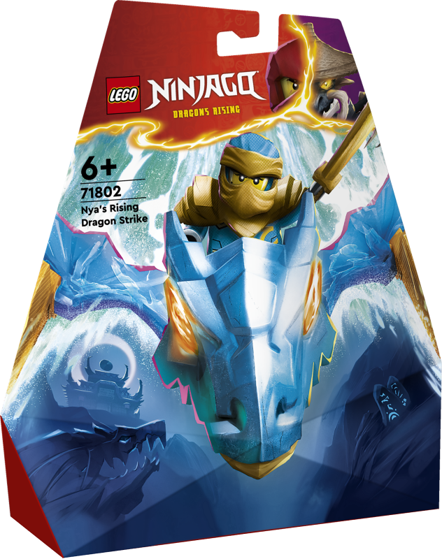 71802 LEGO® Ninjago Nya pūķa uzbrukums, 6+ лет, модель 2024 года