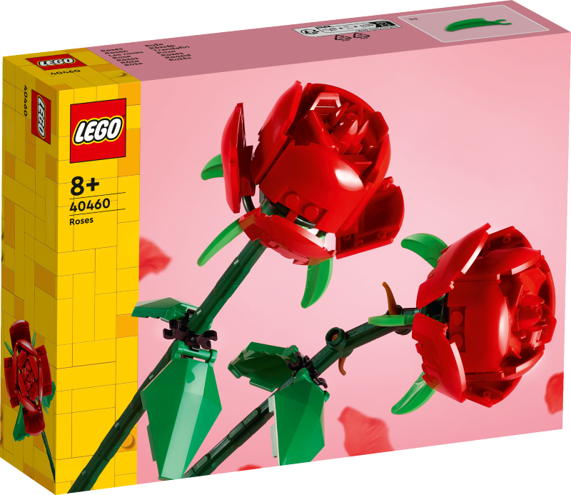 40460 LEGO® ICONS™ Rozes, 8+ gadi, 2024 gada modelis