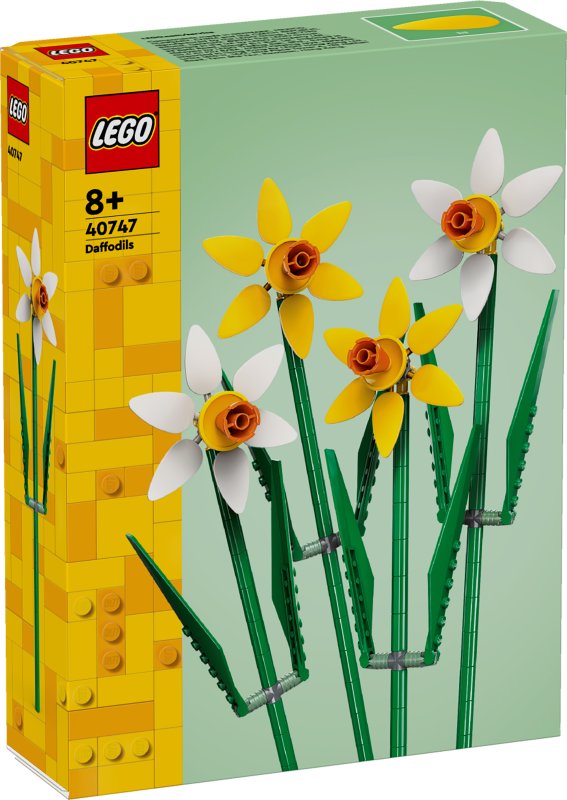 40747 LEGO® ICONS™ Narcises, 8+ gadi, 2024 gada modelis