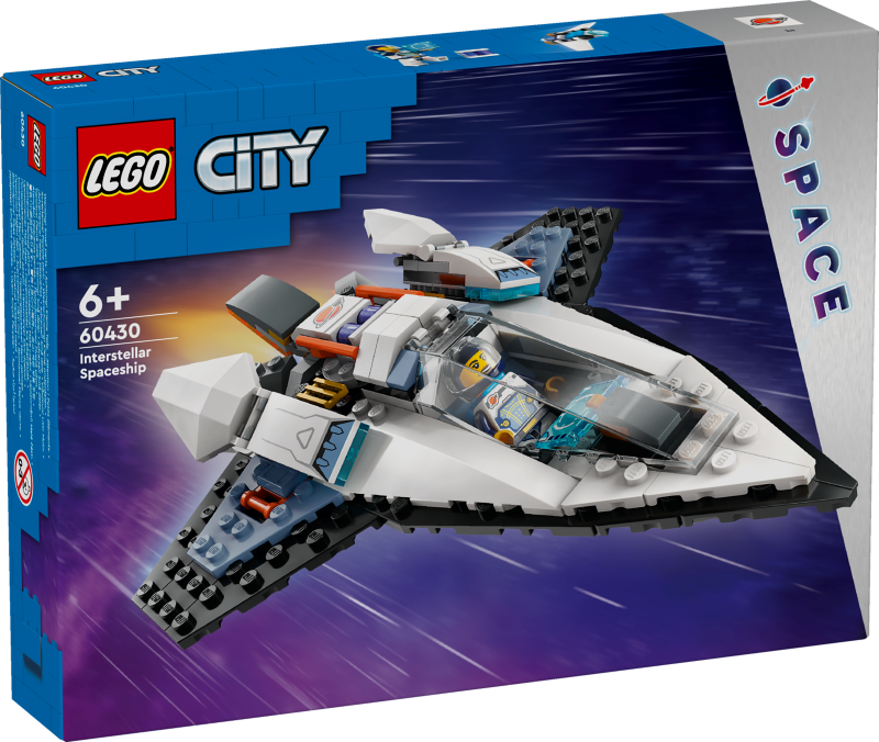 60430 LEGO® City Starpzvaigžņu kosmosa kuģis, 6+ лет, модель 2024 года