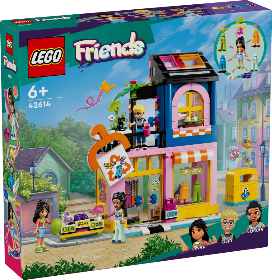 42614 LEGO® Friends Retro modes veikals , 6+ лет, модель 2024 года