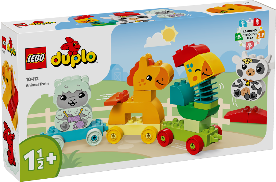 10412 LEGO® DUPLO Dzīvnieku vilciens, 1½+ , модель 2024 года