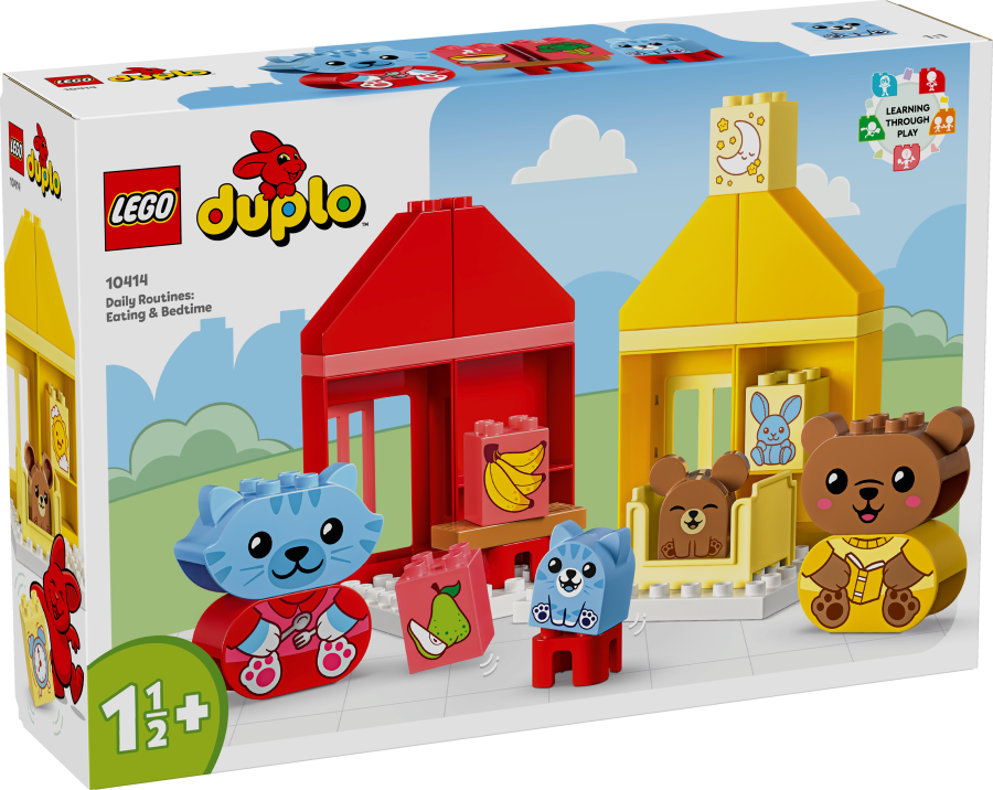 10414 LEGO® DUPLO Ikdienas darbiņi: ēšana un gulētiešana, 1½+ , модель 2024 года