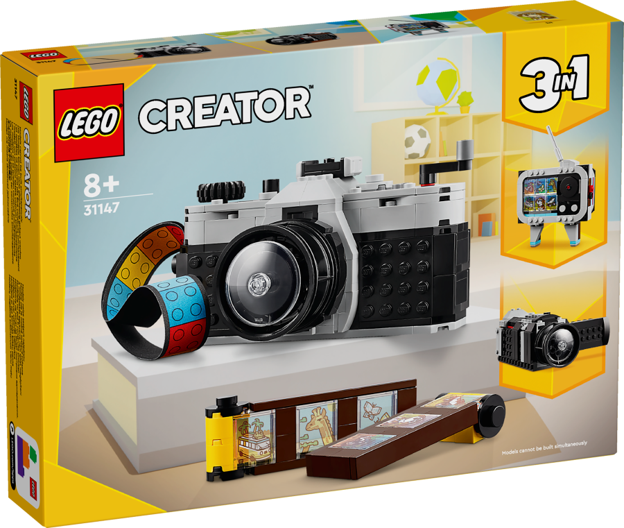 31147 LEGO® Creator Retro kamera , 8+ , модель 2024 года