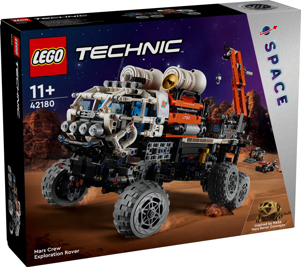 42180 LEGO® Technic Space Marsa izpētes komandas visurgājējs, 11+ , модель 2024 года