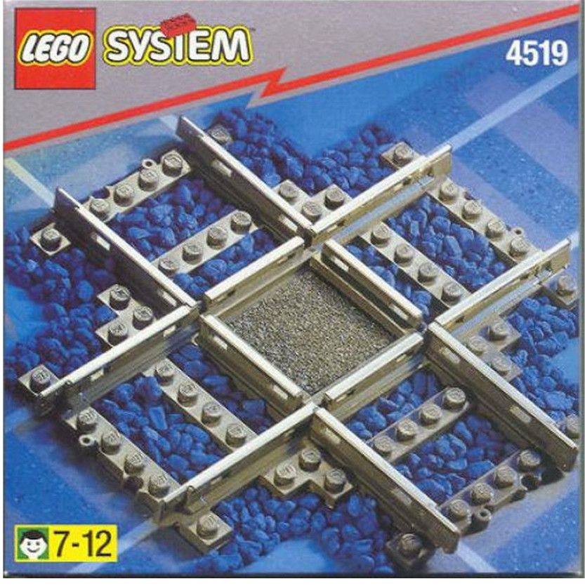 4519 LEGO® City System перекрёсток железной дороги
