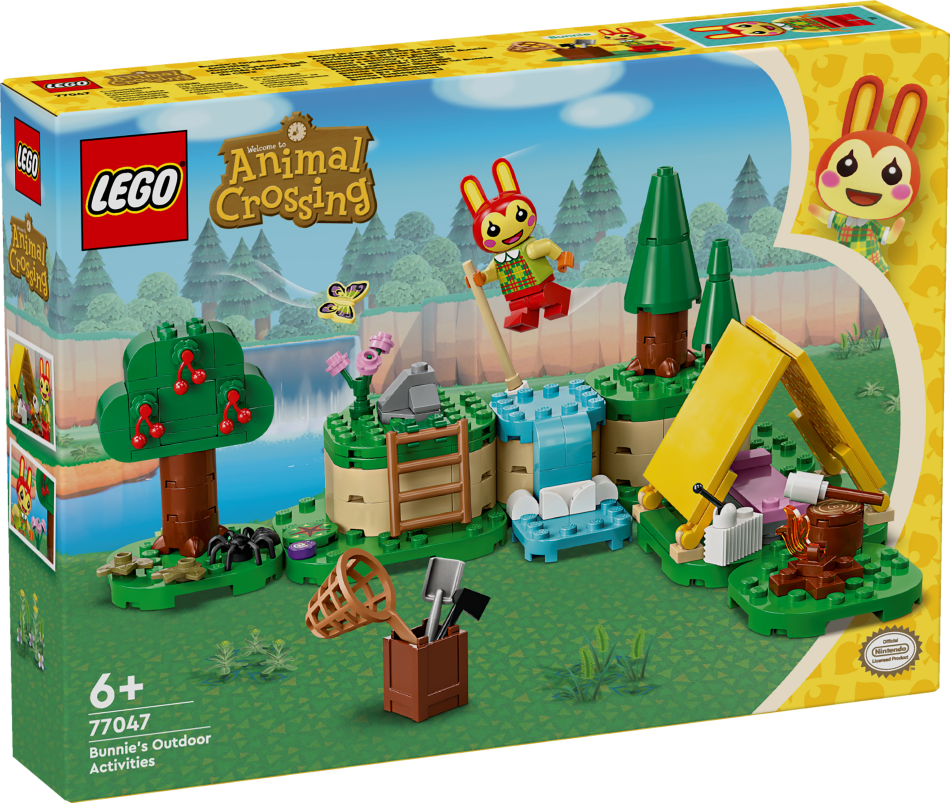 77047 LEGO® Animal Crossing™ Bunnie āra aktivitātes, 6+ , модель 2024 года