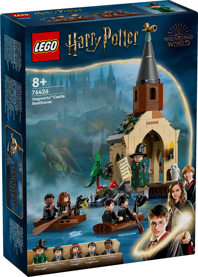 76426 LEGO® Harry Potter™ Cūkkārpas pils laivu novietne, 8+ gadi, 2024 gada modelis