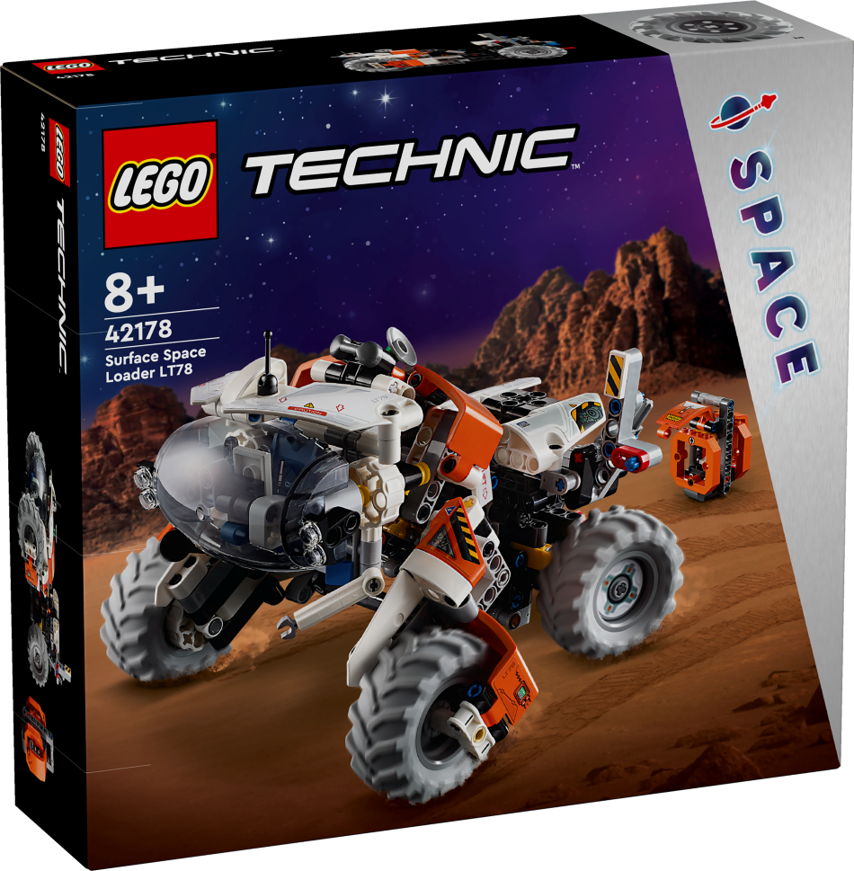 42178 LEGO® Technic Space Virszemes kosmosa iekrāvējs LT78, 8+ gadi, 2024 gada modelis