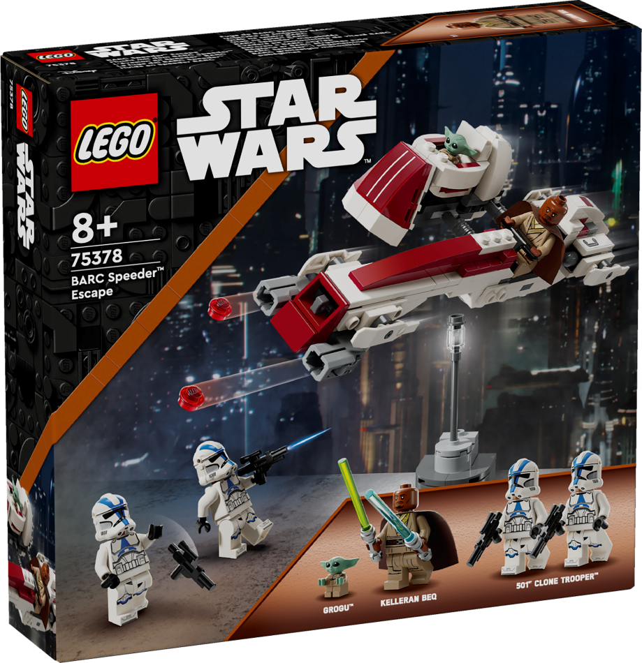 75378 LEGO® Star Wars™ Bēgšana ar BARC ātrgaitas auto , 8+ , модель 2024 года