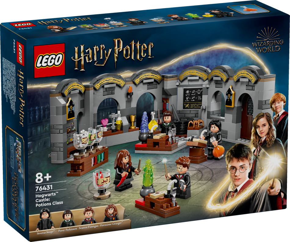 76431 LEGO® Harry Potter™ Cūkkārpas pils: mikstūru klase , + , модель 2024 года