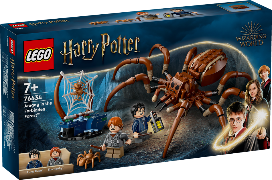 76434 LEGO® Harry Potter™Aragogs Aizliegtajā mežā, 7+ , модель 2024 года