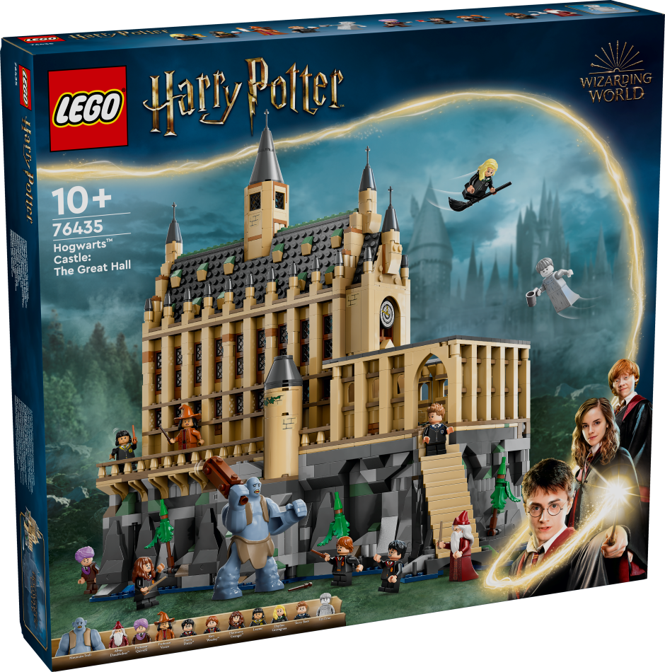 76435 LEGO® Harry Potter™ Cūkkārpas pils: Lielā zāle, 10+ gadi, 2024 gada modelis