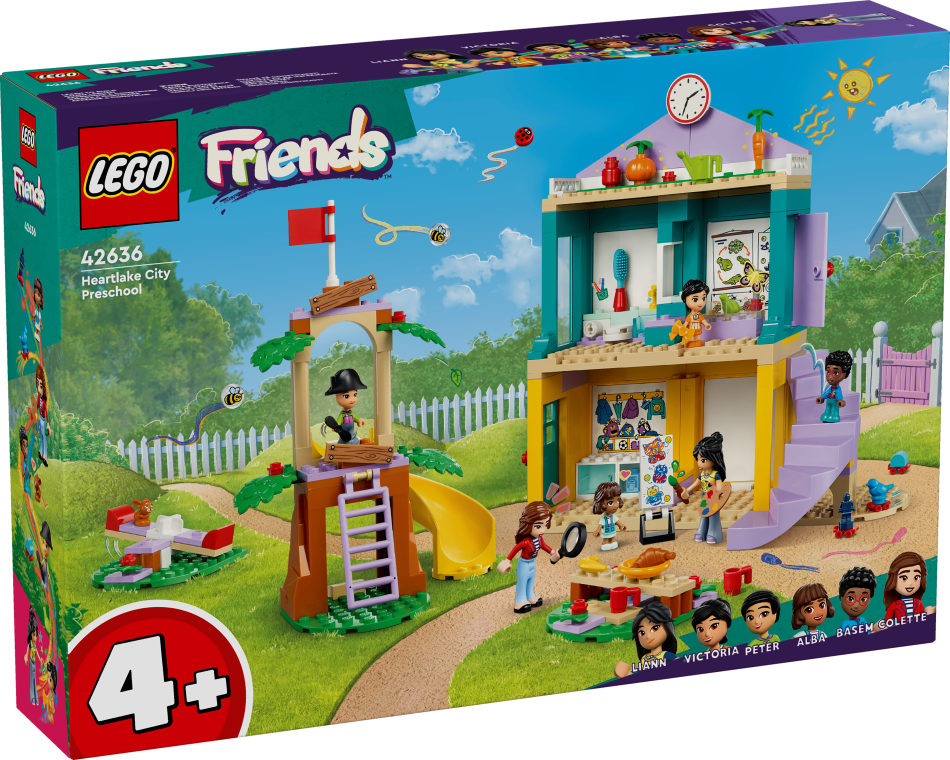 42636 LEGO Friends Hārtleikas pilsētas bērnudārzs, 4+ gadi, 2024. gada modelis