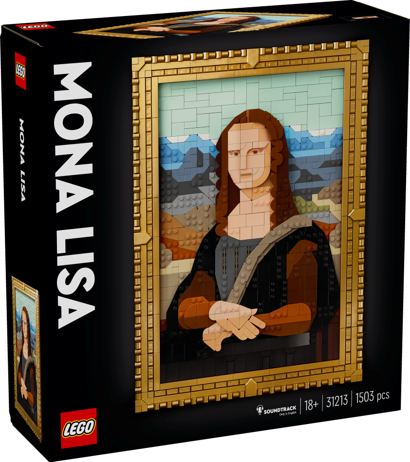 31213 LEGO® Art Mona Lisa, 18+ , модель 2024 года