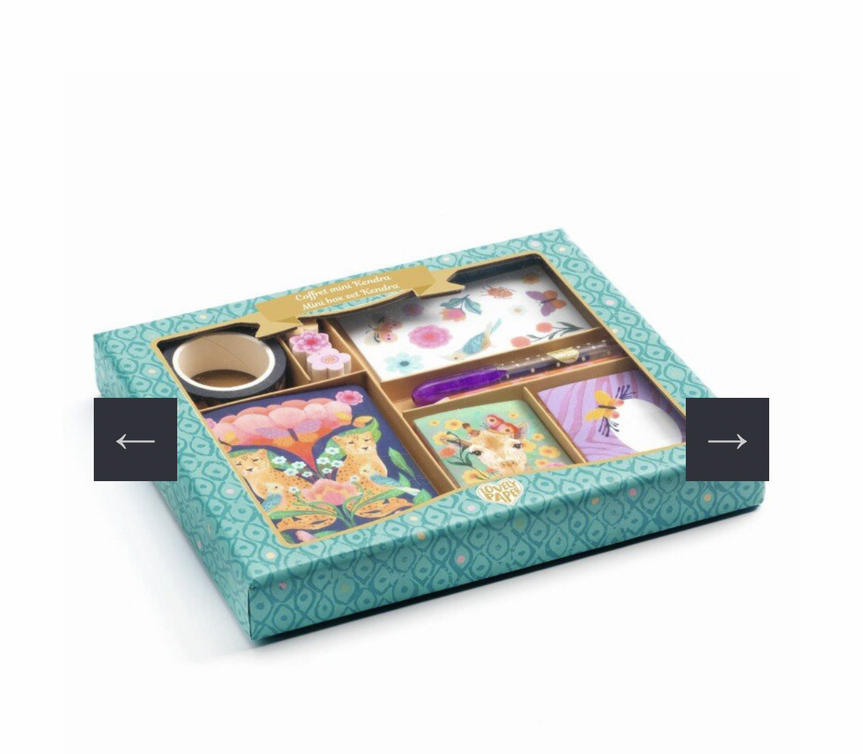 DJECO apsveikumu rakstīšanas komplekts - Kendra