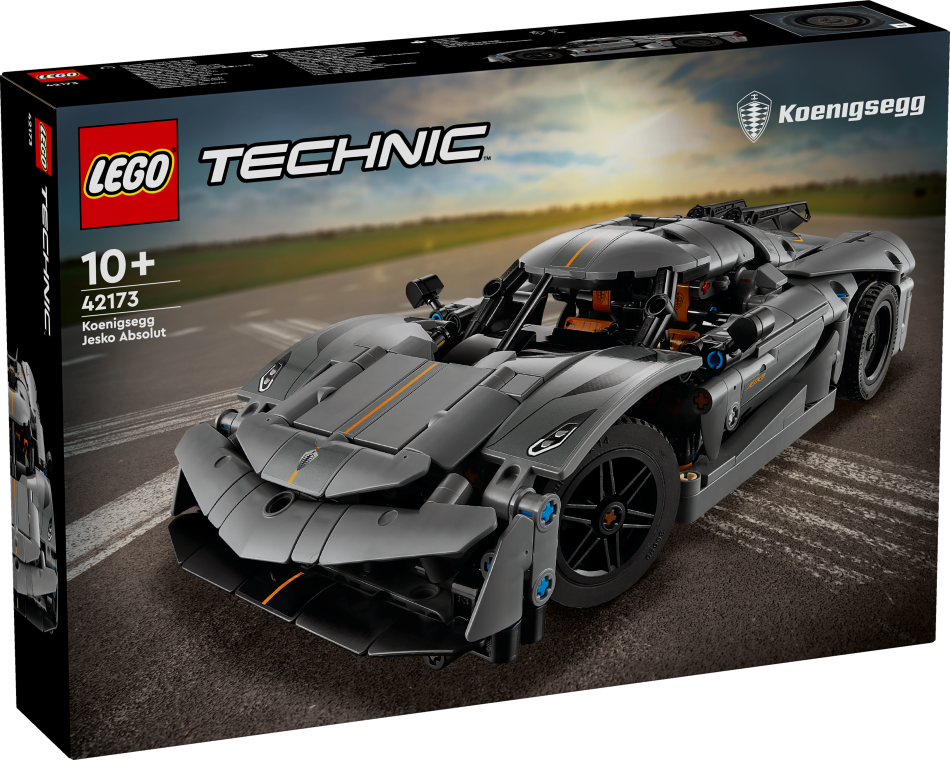 42173 LEGO® Technic Koenigsegg Jesko Absolut pelēks hiperauto , 10+ , модель 2024 года