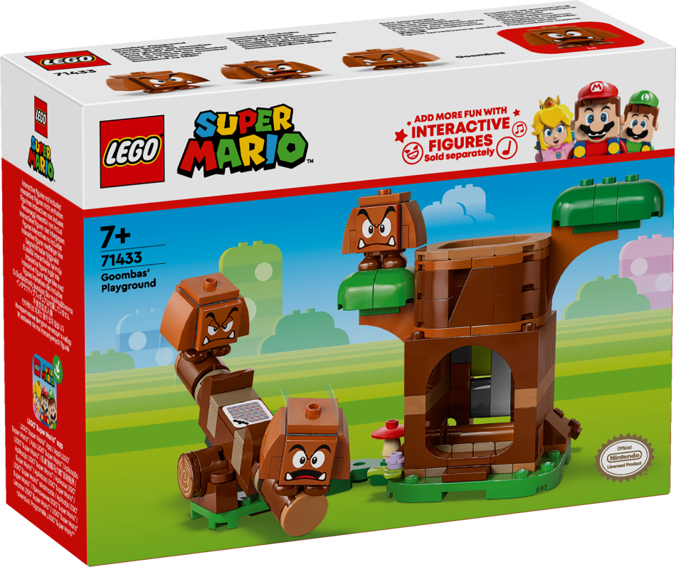 71433 LEGO® Super Mario Goomba rotaļlaukums, 7+ , модель 2024 года