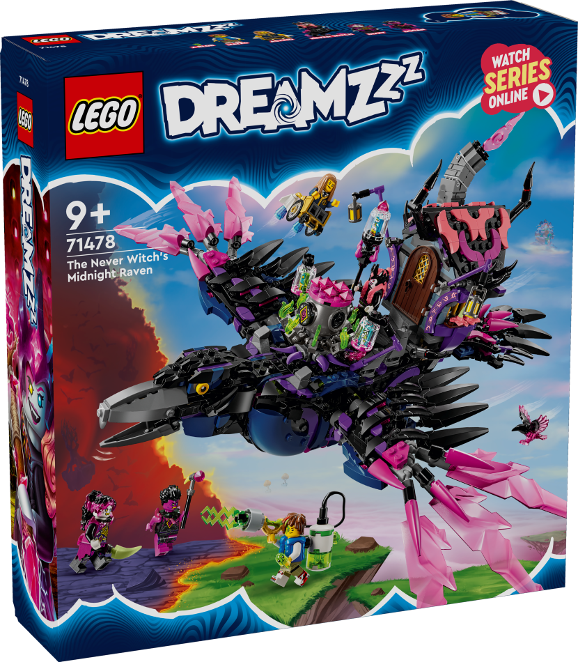 71478 LEGO® DREAMZzz™Nekad raganas Pusnakts krauklis, 9+ , модель 2024 года