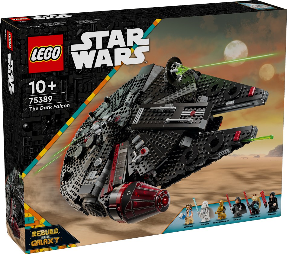 75389 LEGO® Star Wars™ Dark Falcon, 10+ , модель 2024 года