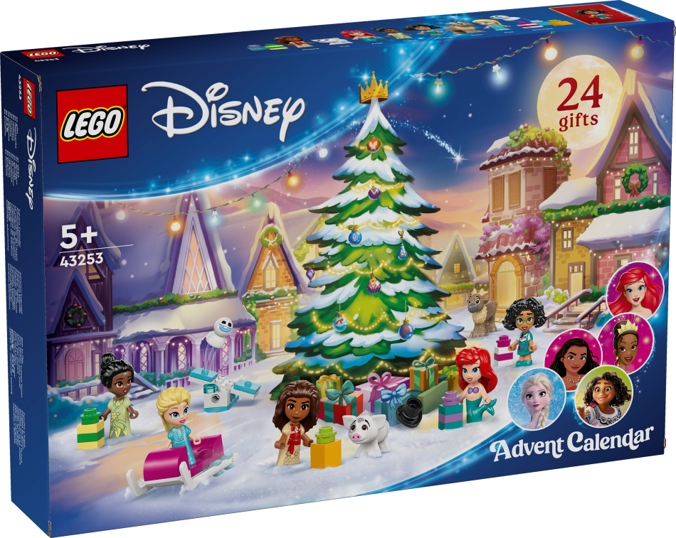 43253 LEGO® ǀ Disney 2024. gada Adventes kalendārs,5 + gadi, 2024 gada modelis
