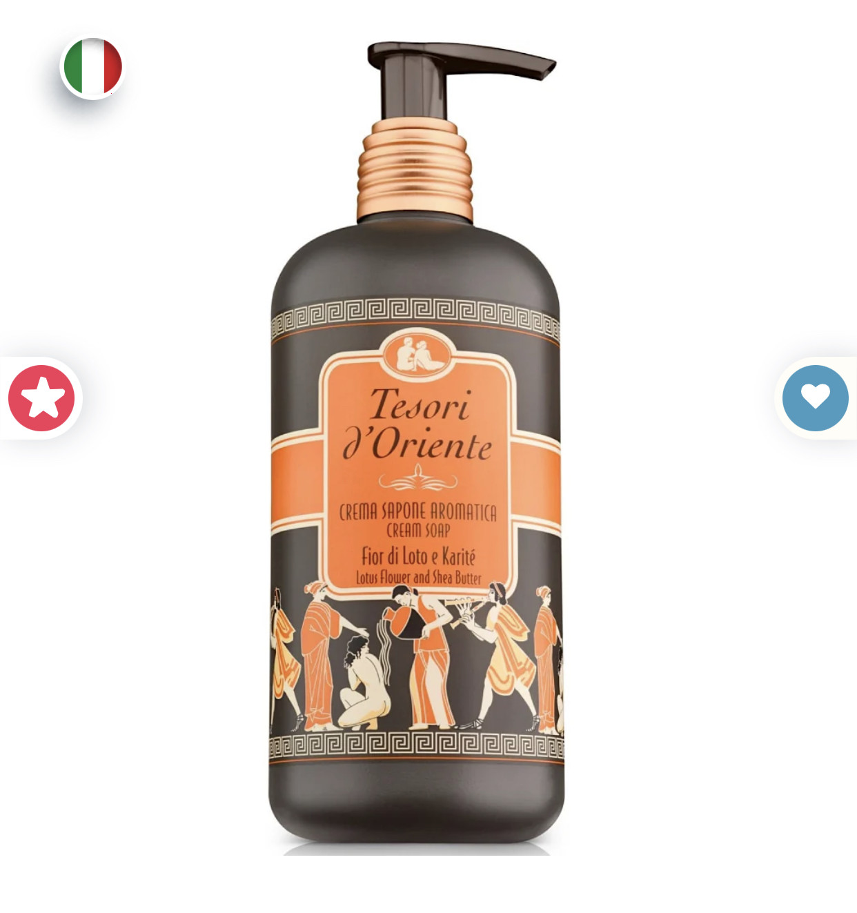 TESORI d'ORIENTE Fiori Di Lotos šķidrās ziepes , 300 ml