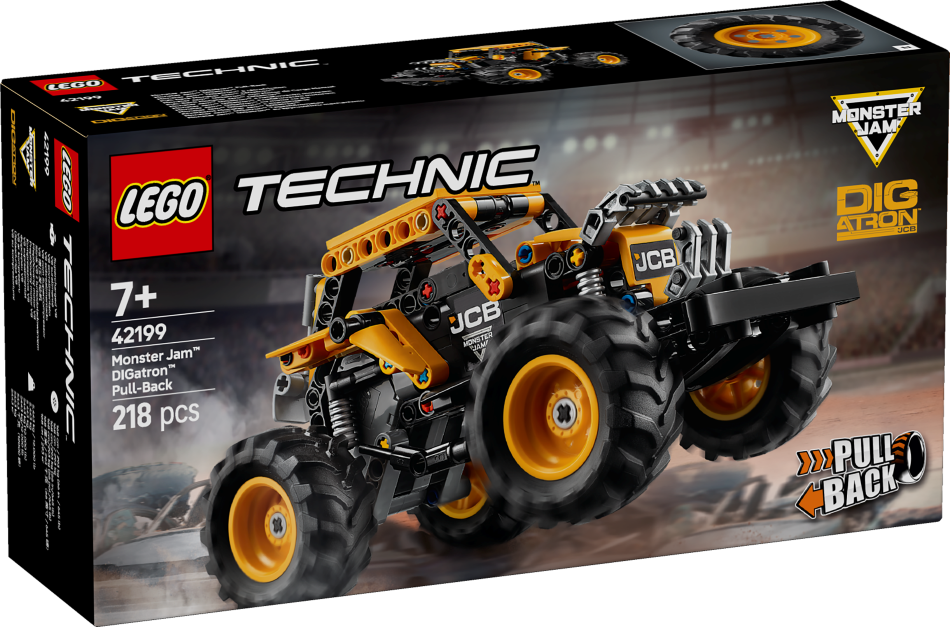 4219 9LEGO® Technic Atvelkams Monster Jam™ DIGatron™ , 7+ , модель 2025 года