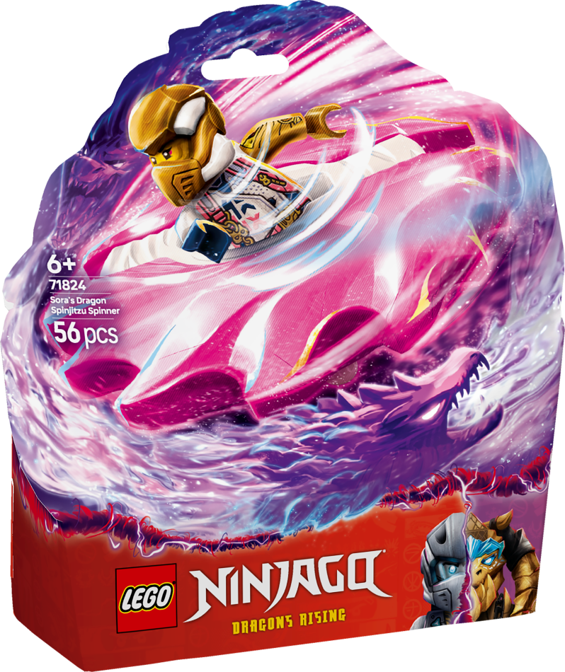 71824 LEGO® Ninjago Дракон спиннер Спинджитцу Сори, 6+ , модель 2025 года