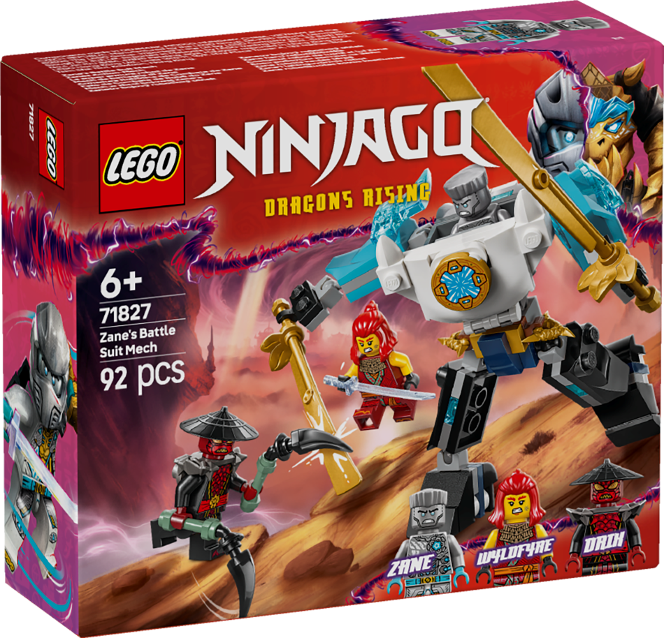 71827 LEGO® Ninjago Боевой робот в скафандре Зейна, 6+ , модель 2025 года