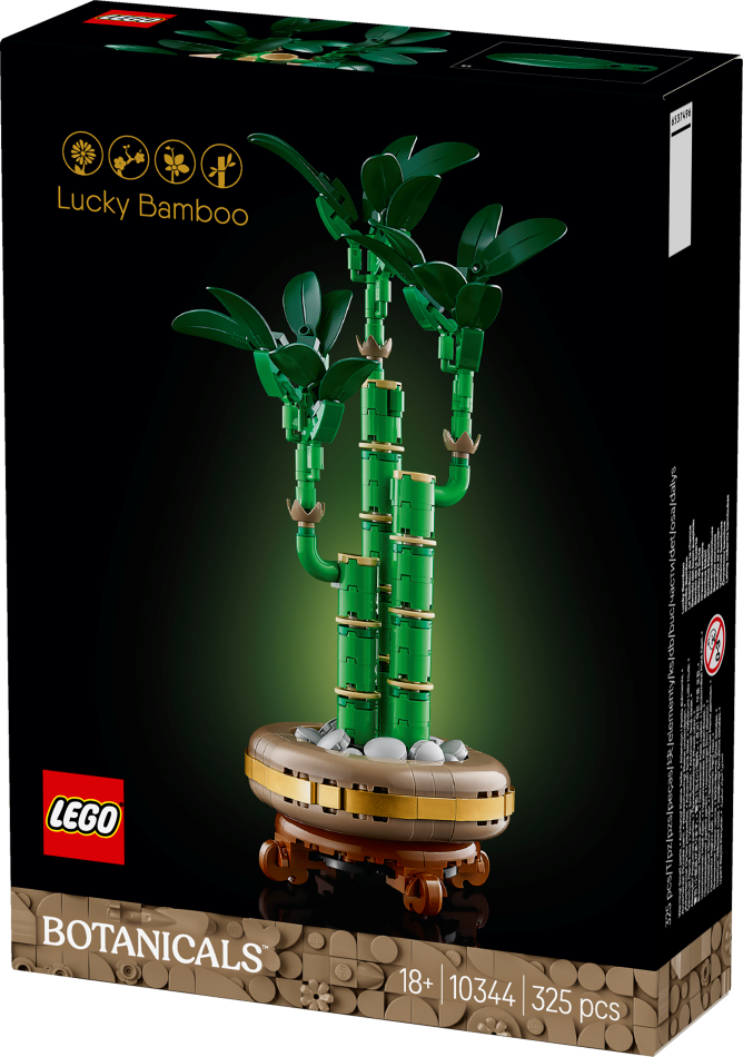 10344 LEGO® Icons Botanicals Collection Veiksmes bambuss, 18+ gadi, 2025 gada modelis