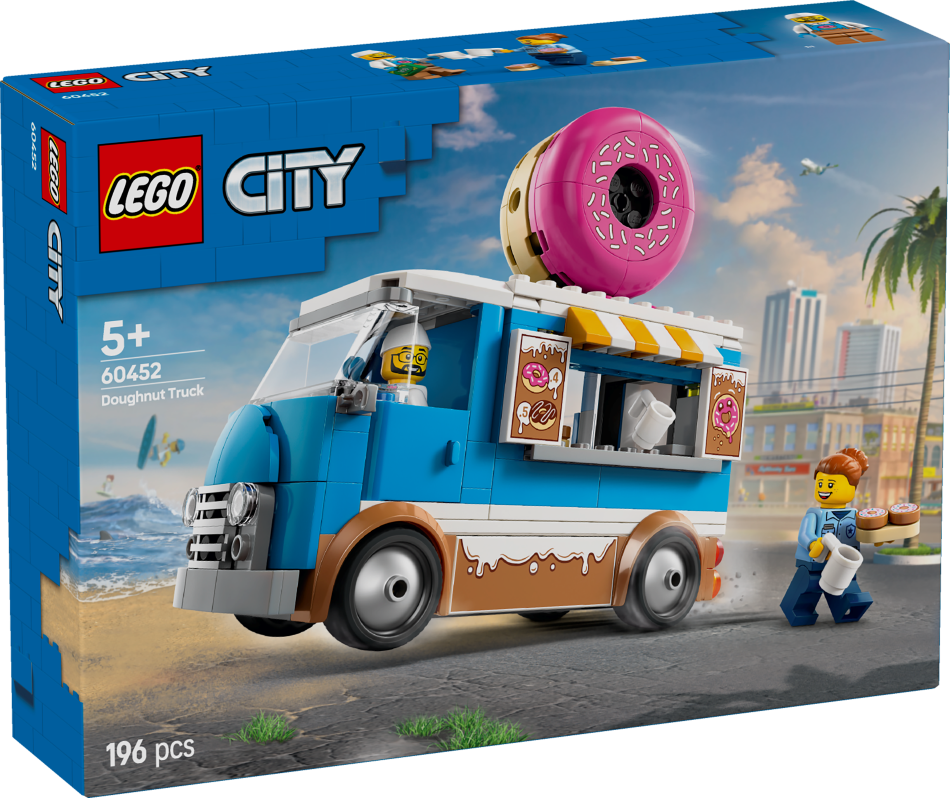 60452 LEGO® City Virtuļu busiņš, 5+ gadi, 2025 gada modelis