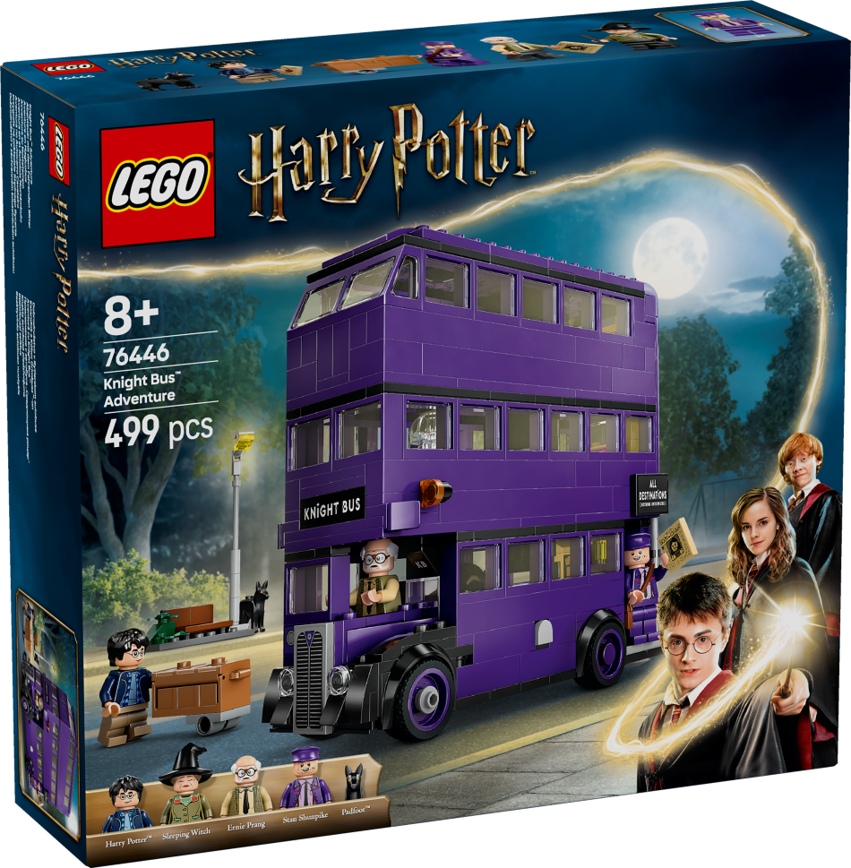 76446 LEGO® Harry Potter™ Приключение на рыцарском автобусе, 8+ , модель 2025 года