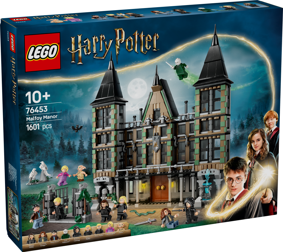 76453 LEGO® Harry Potter™ Malfoju muiža ,10 + gadi, 2025 gada modelis