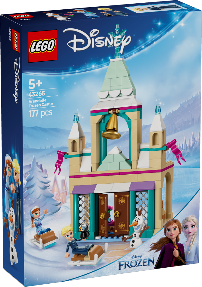43265 LEGO® Disney Princess Arendellas sasalusī pils, 5+ gadi, 2025 gada modelis