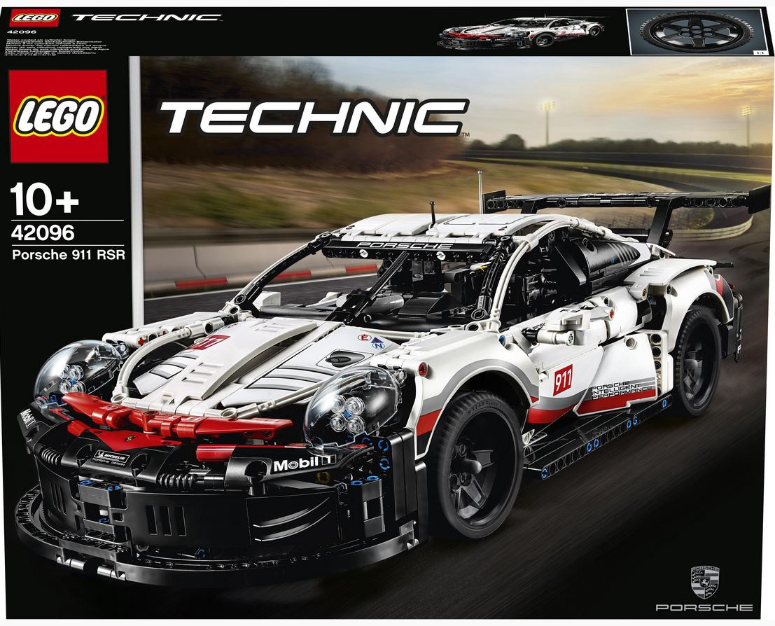 Bojāts iepakojums 42096 LEGO® Technic Porsche 911 RSR, 10+ gadi, 2023. gada modelis