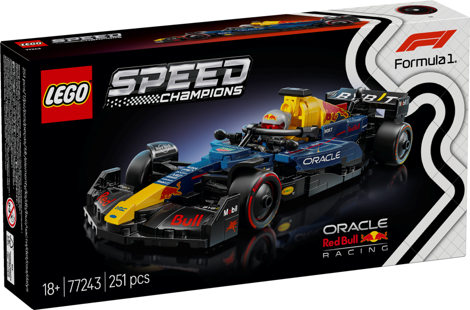 77243 LEGO® Speed Champions Formula 1 Oracle Red Bull Racing RB20, 18+ лет, модель 2025 год