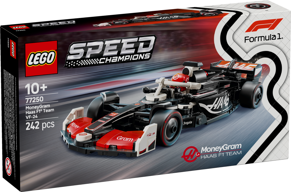 77250 LEGO® Speed Champions Formula 1 MoneyGram Haas VF-24 , 10+ лет, модель 2025 года