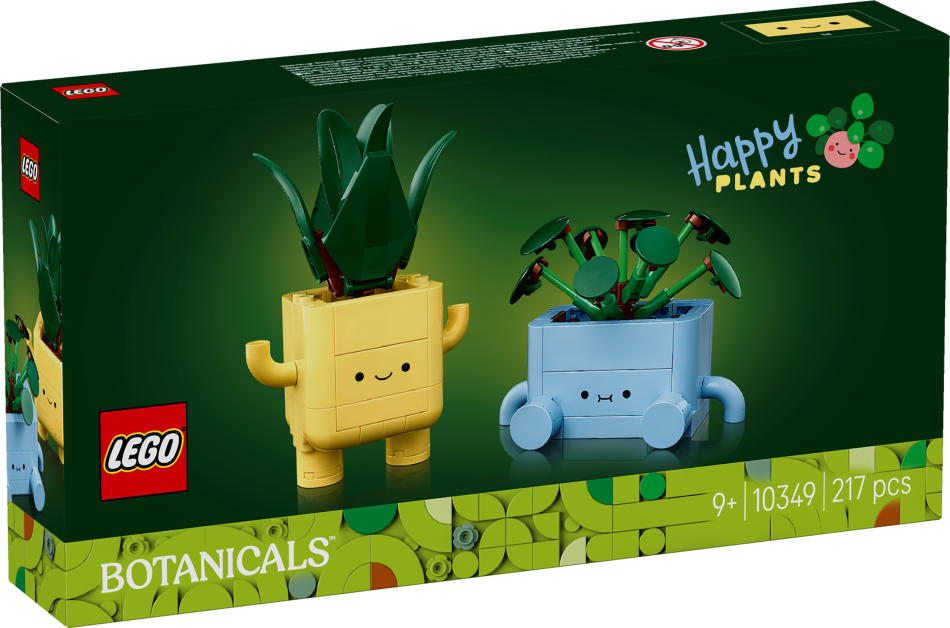 10349 LEGO® Icons Botanicals Laimīgie augi , 9+ gadi, 2025 gada modelis
