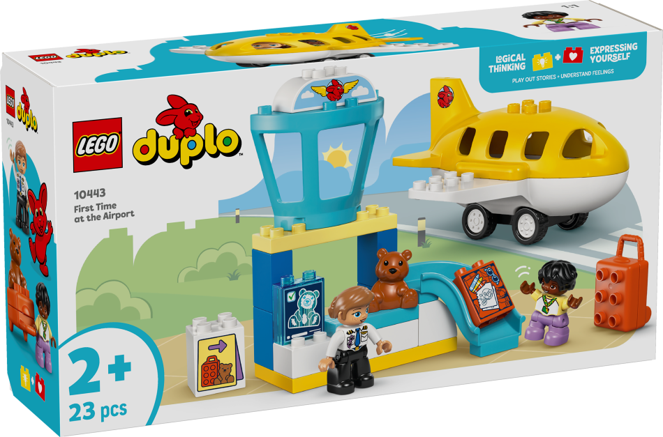 10443 LEGO® DUPLO Pirmo reizi lidostā, 2+ gadi, 2025 gada modelis