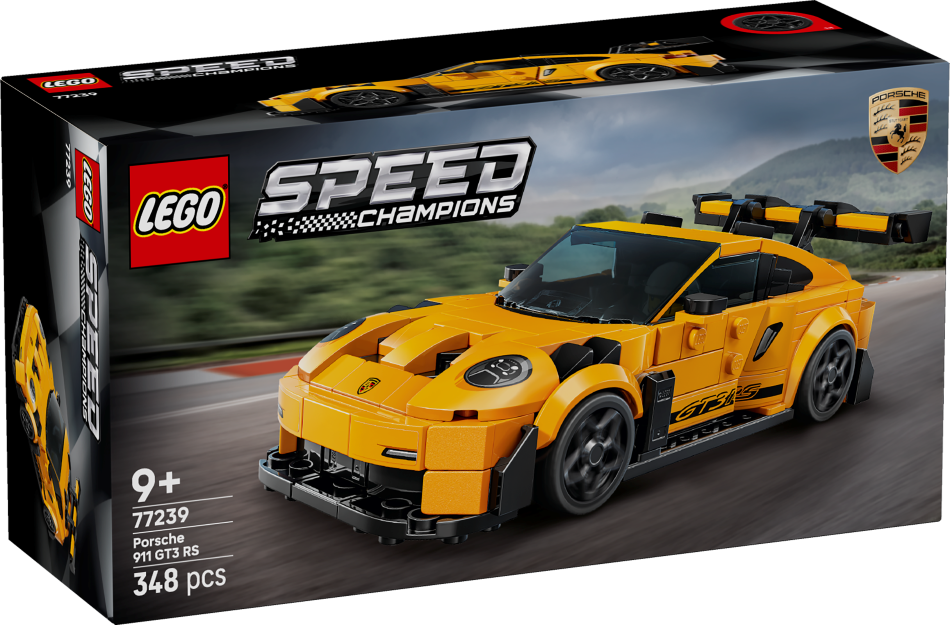 77239 LEGO® Speed Champions Porsche 911 GT3 RS superauto, 9+ , модель 2025 года