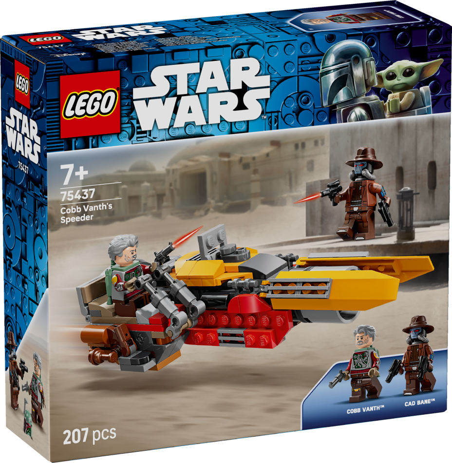 75437 LEGO® Star Wars™ Cobb Vanth ātrgaitas transportlīdzeklis , 7+ , модель 2026 года